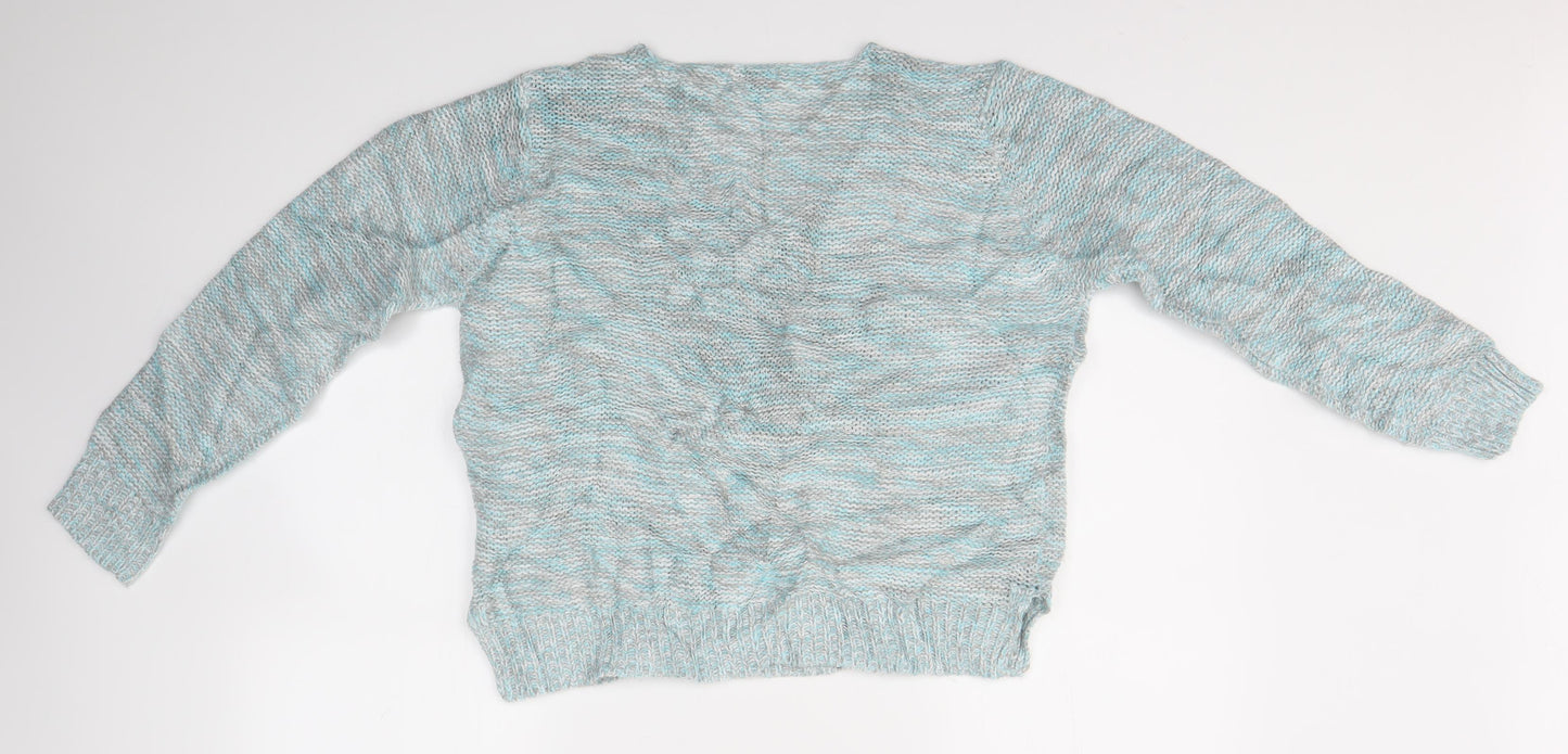 Matalan Womens Blue   Pullover Jumper Size M