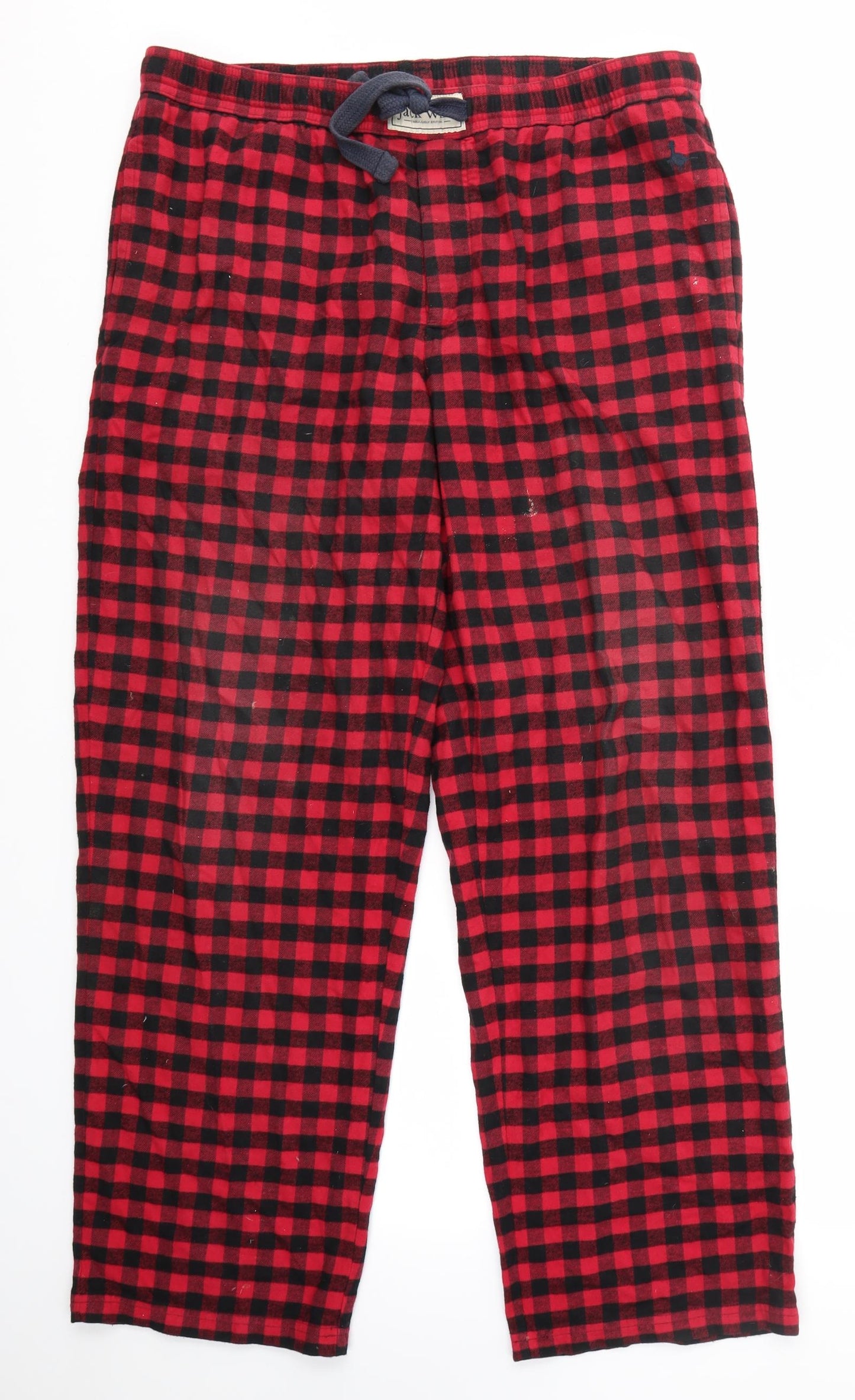 Jack Wills Mens Red Check   Pyjama Pants Size XL