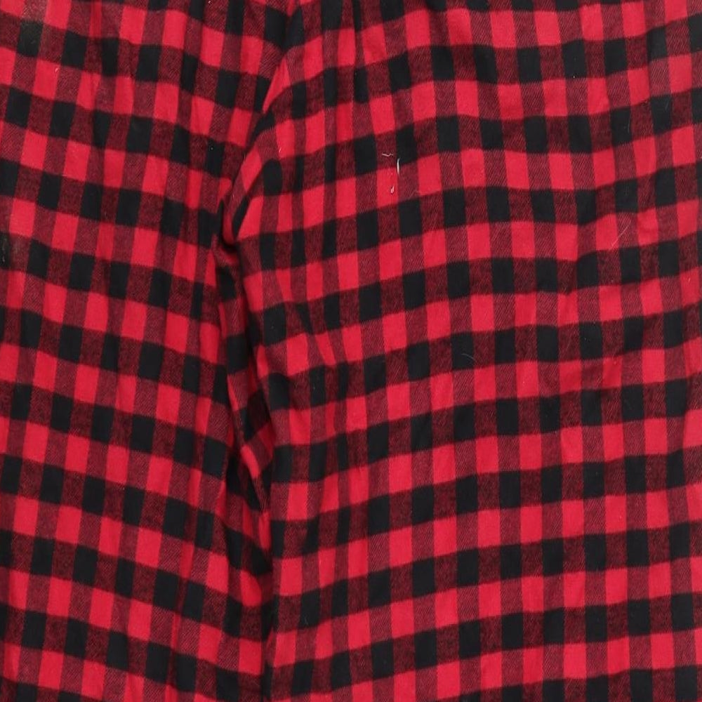 Jack Wills Mens Red Check   Pyjama Pants Size XL