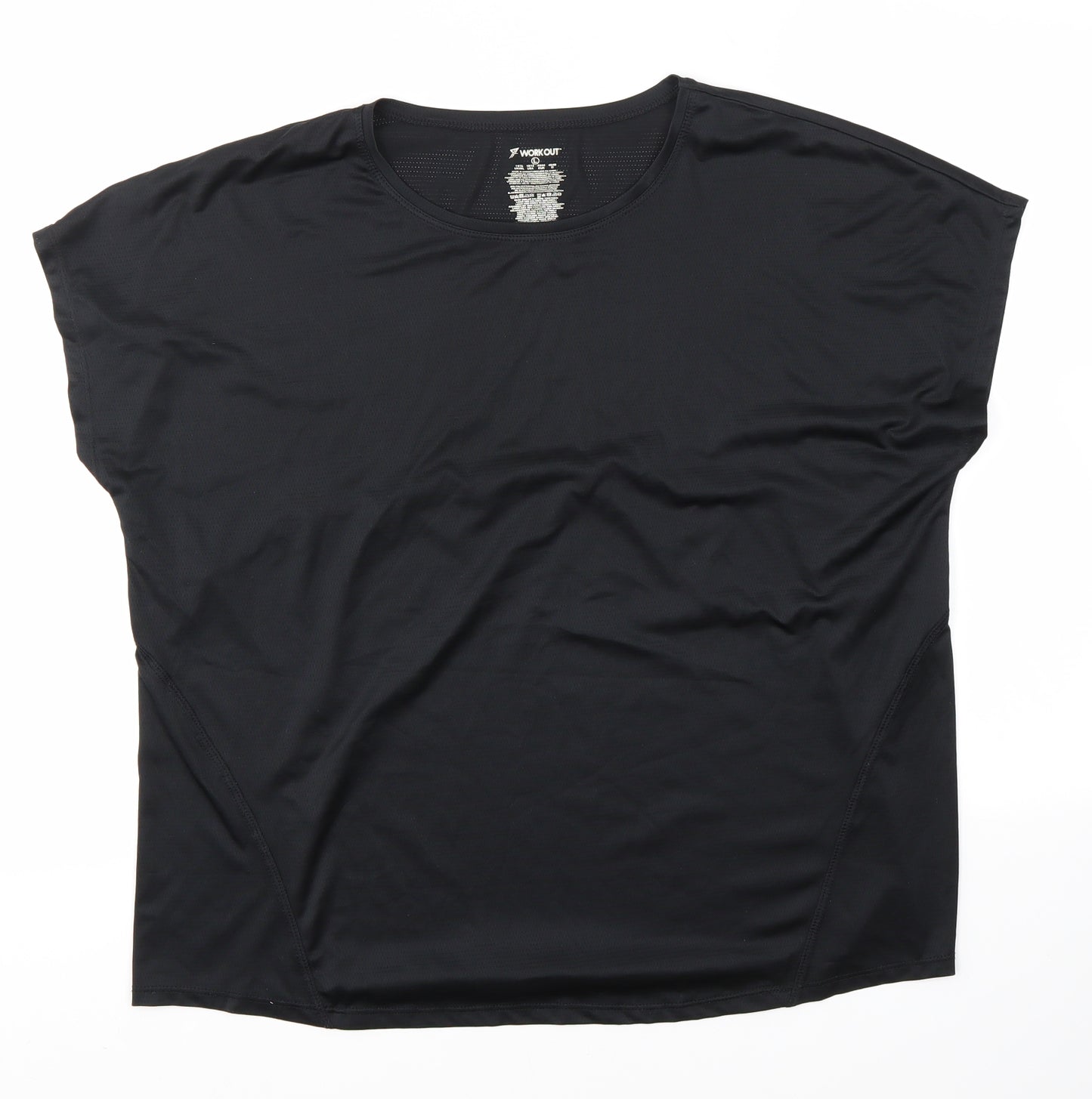Primark Womens Black   Basic T-Shirt Size L