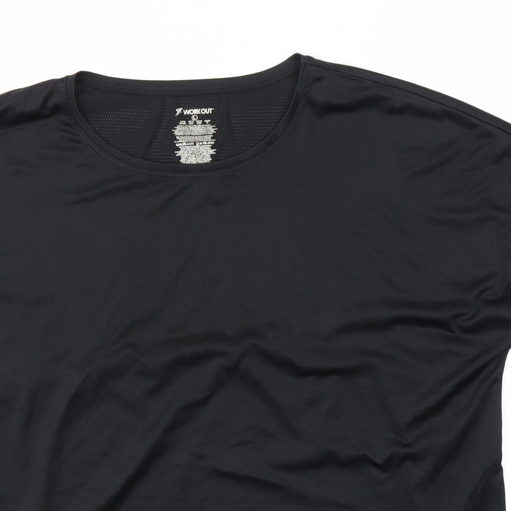 Primark Womens Black   Basic T-Shirt Size L