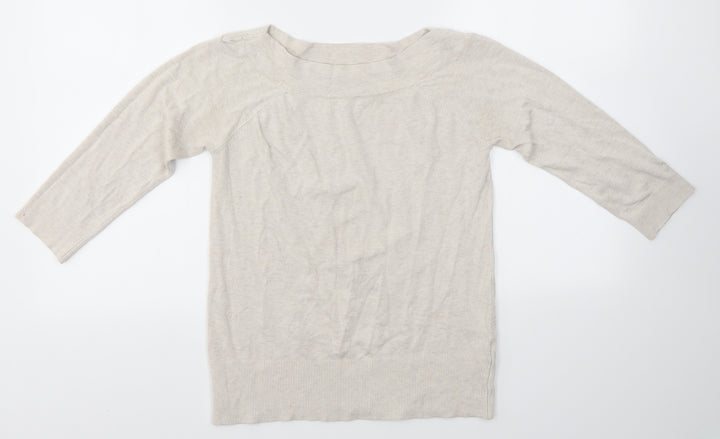 F&F Womens Beige   Pullover Jumper Size 10