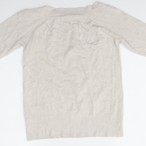 F&F Womens Beige   Pullover Jumper Size 10