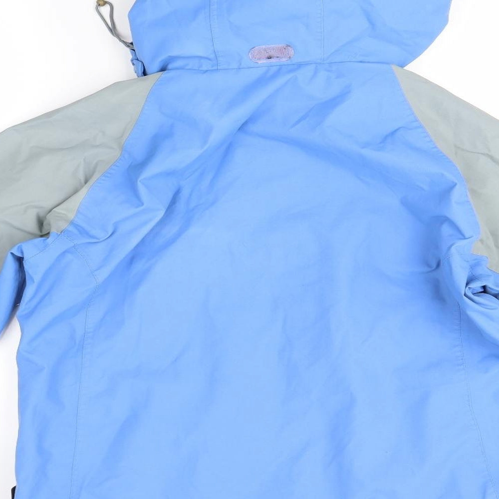 Koko Pink Womens Blue   Rain Coat Coat Size 12