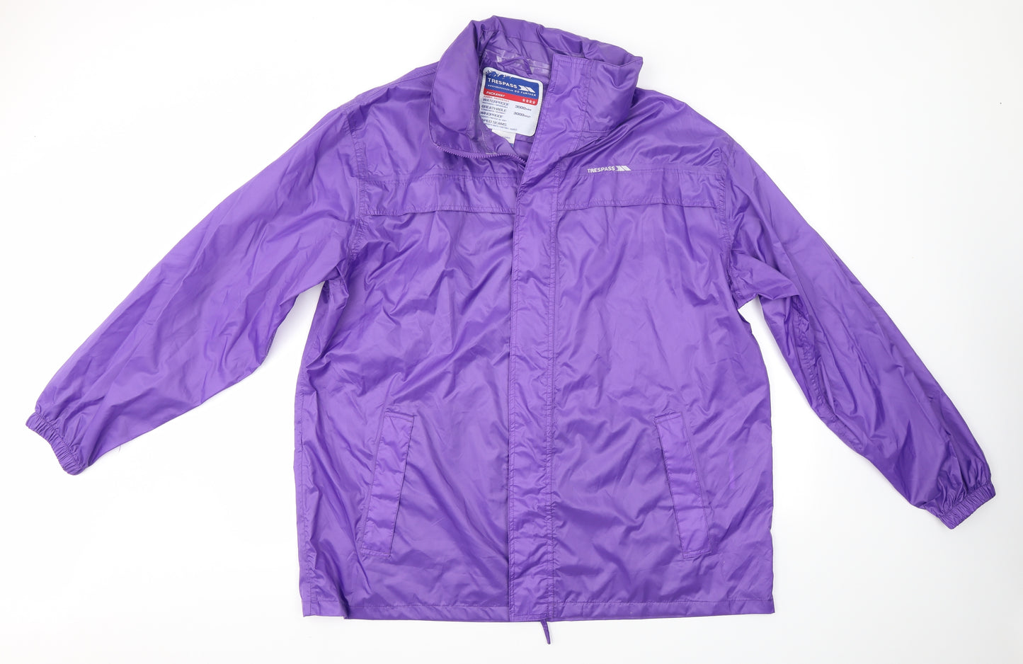 Trespass Womens Purple   Rain Coat Jacket Size XL