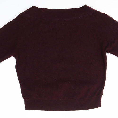 New Look Womens Purple   Pullover Jumper Size S
