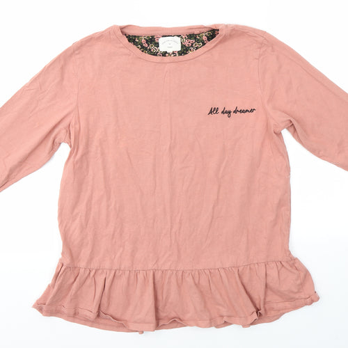 NEXT Womens Pink   Basic Blouse Size L
