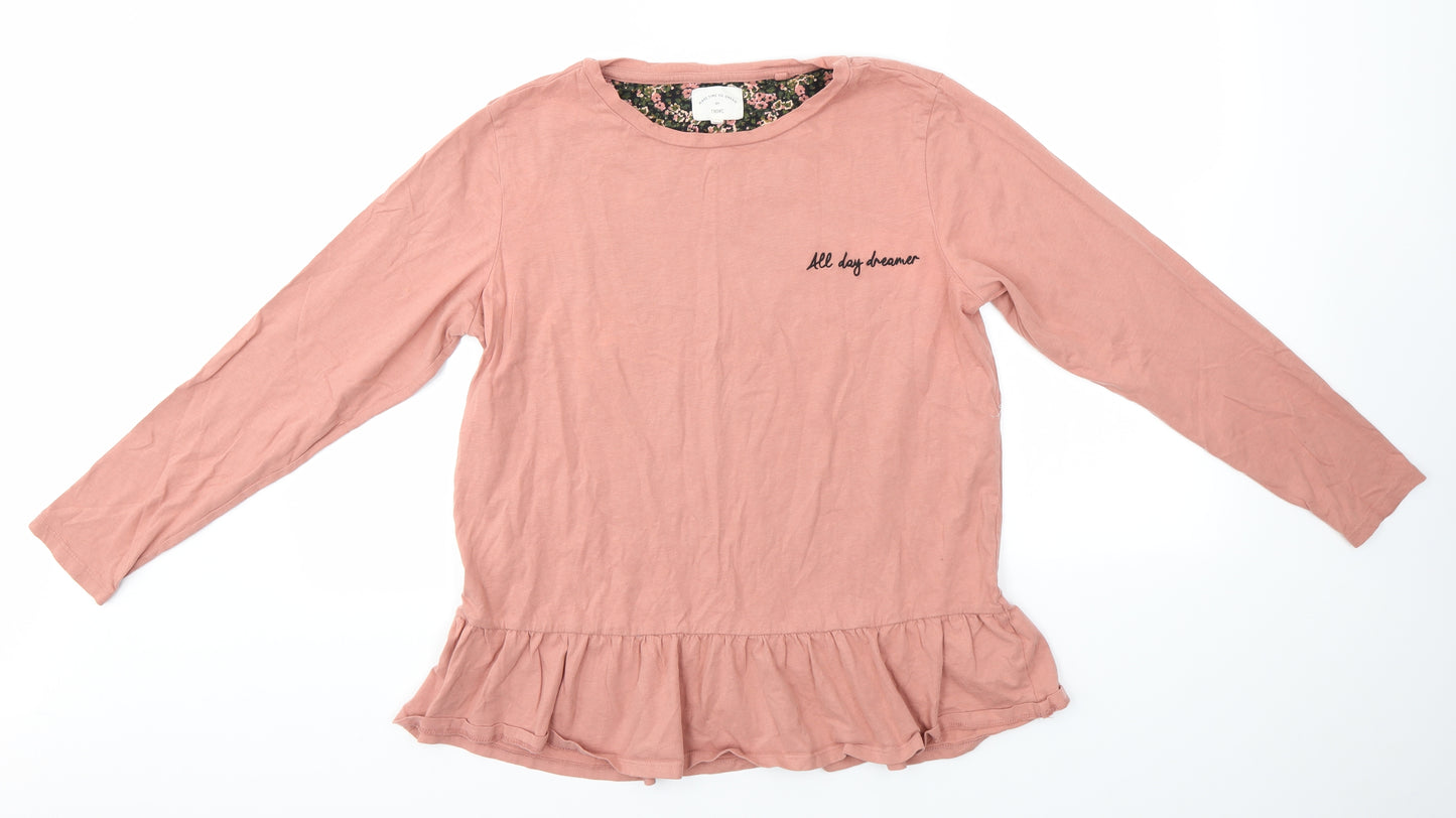 NEXT Womens Pink   Basic Blouse Size L