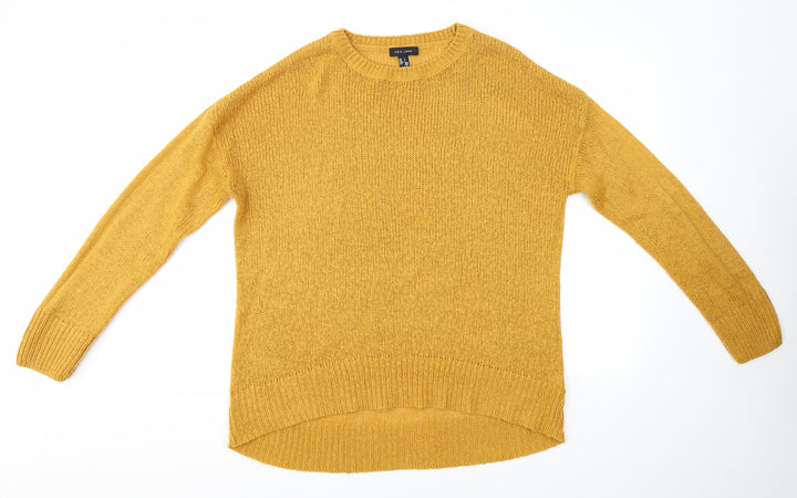 New Look Womens Yellow   Pullover Jumper Size L