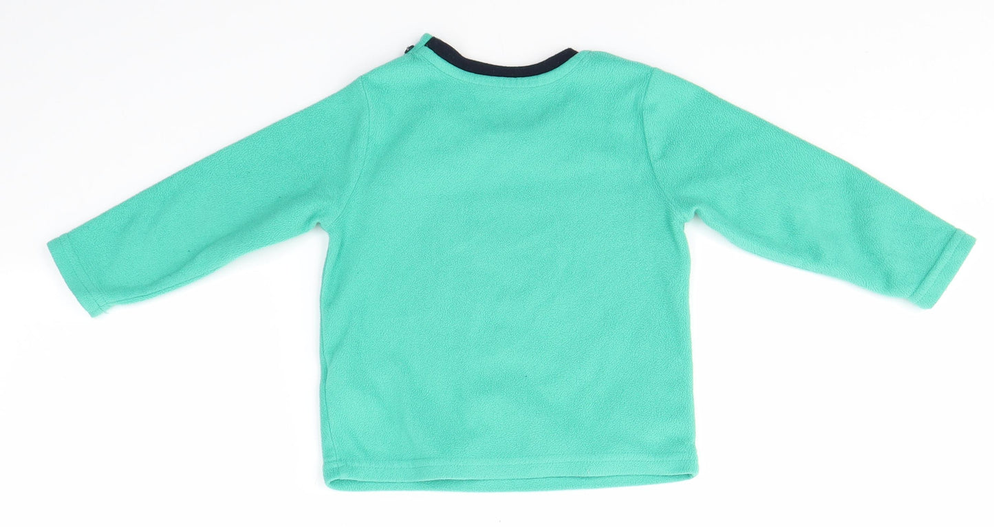 Primark Baby Green Solid   Pyjama Top Size 18-24 Months