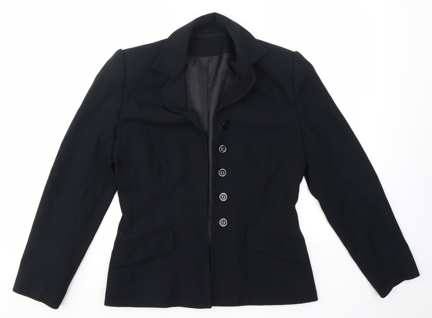 Richards Womens Black   Jacket Blazer Size 10