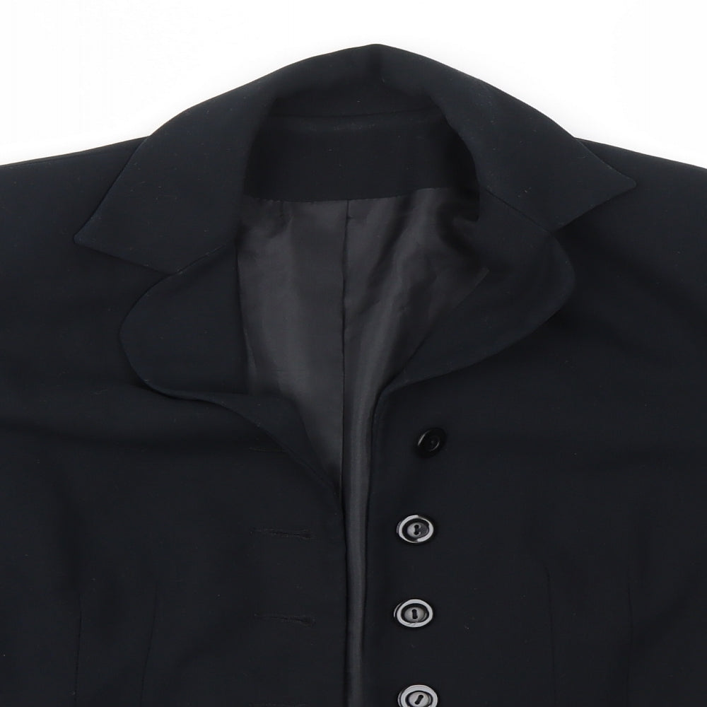 Richards Womens Black   Jacket Blazer Size 10
