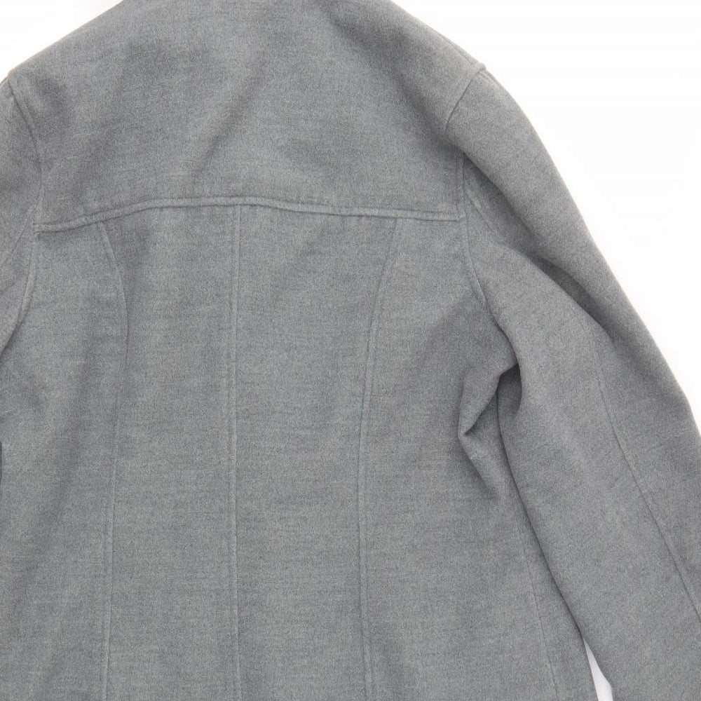 Evans Womens Grey   Overcoat Coat Size 20