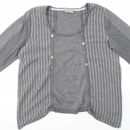 M&S Womens Grey   Pullover Jumper Size 14