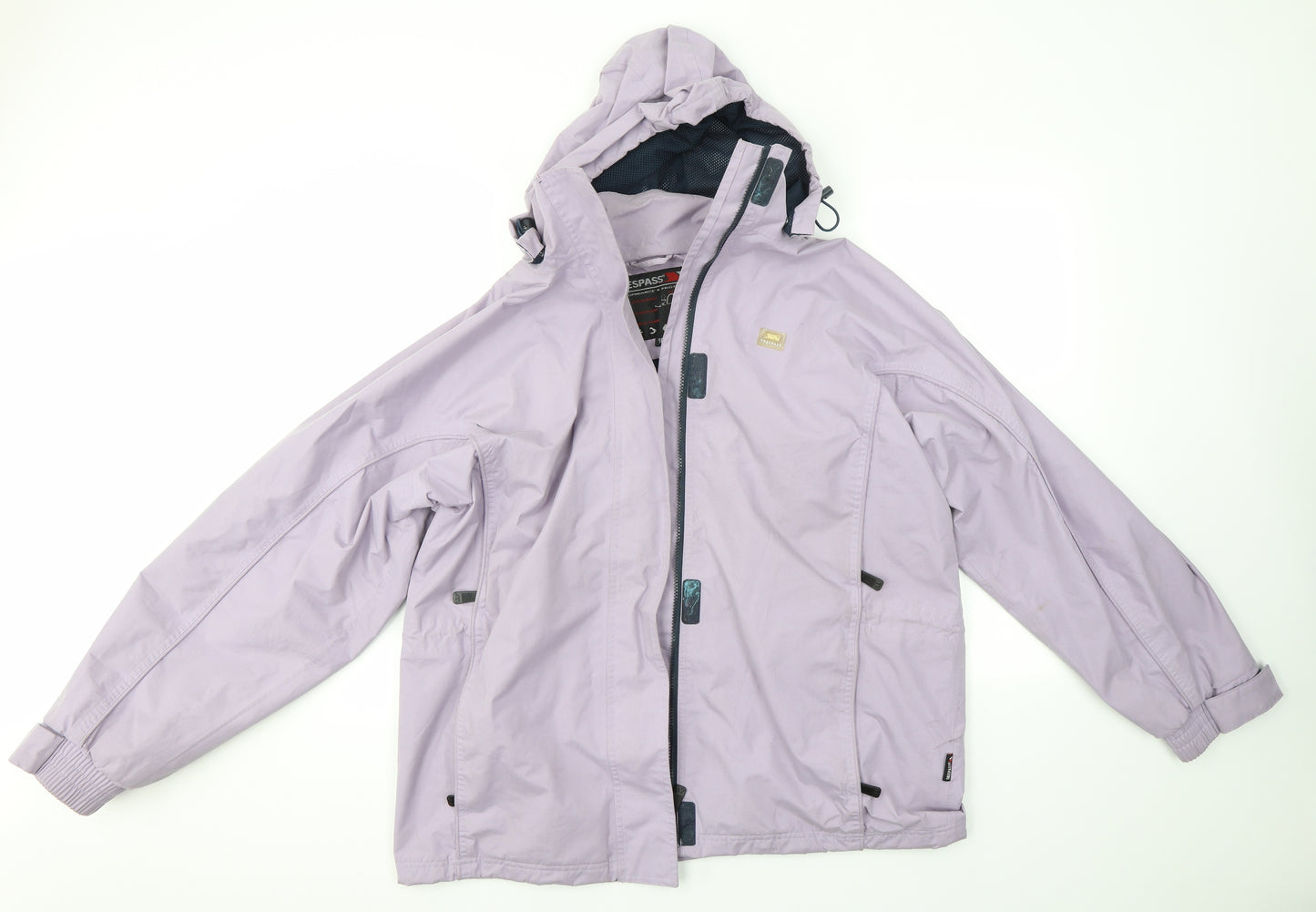 Trespass Womens Purple   Rain Coat Coat Size 16