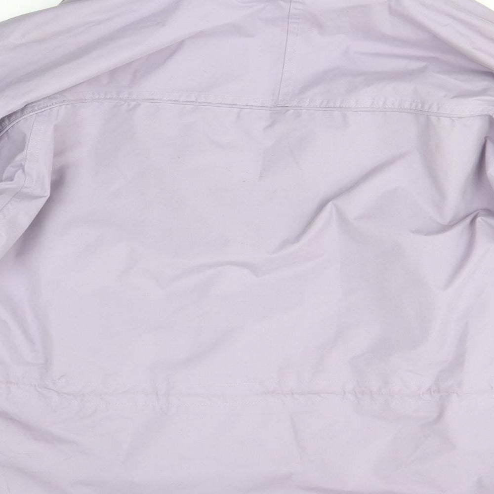 Trespass Womens Purple   Rain Coat Coat Size 16