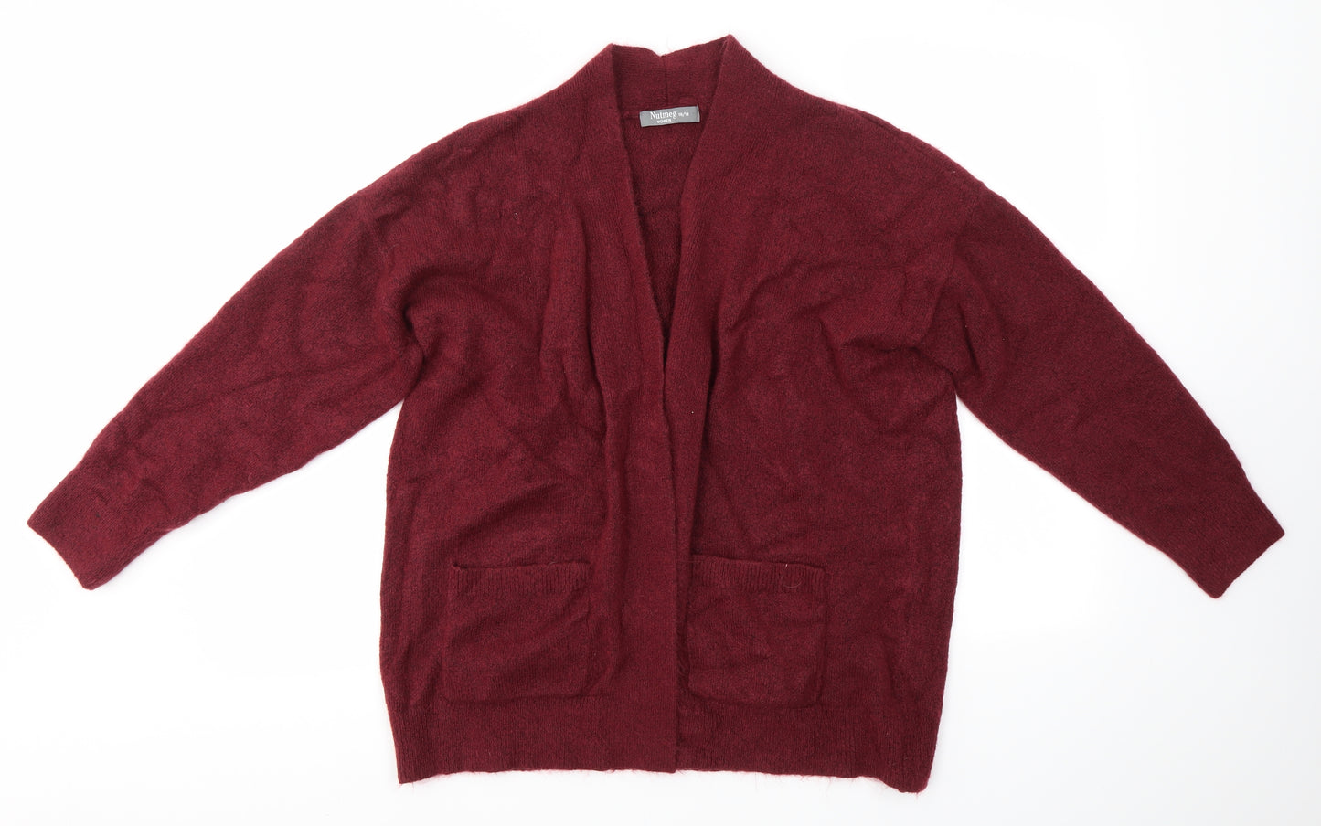 Nutmeg Womens Purple   Cardigan Jumper Size 16