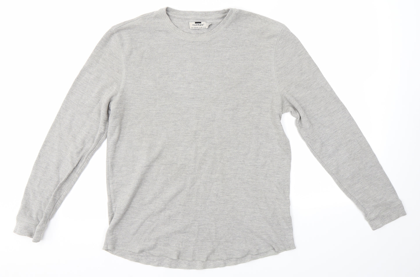 Topman Mens Grey   Pullover Jumper Size M