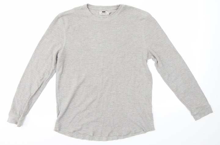 Topman Mens Grey   Pullover Jumper Size M