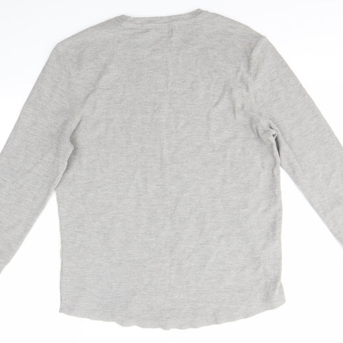 Topman Mens Grey   Pullover Jumper Size M