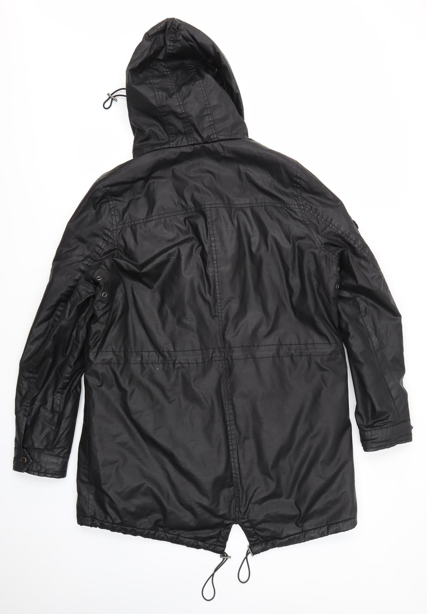Matalan Womens Black   Overcoat Coat Size L