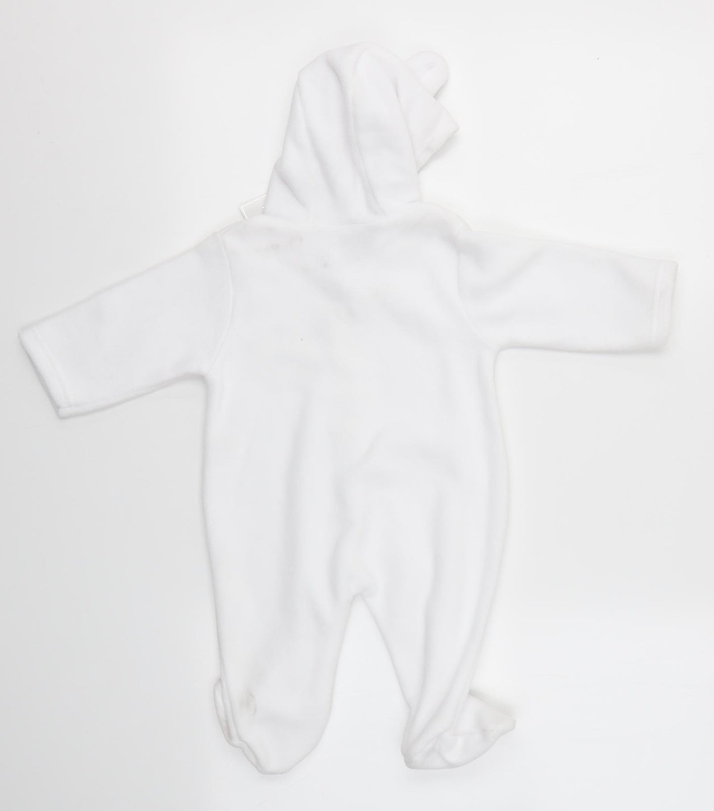 Bebe Bonito Baby White   Babygrow One-Piece Size 3-6 Months