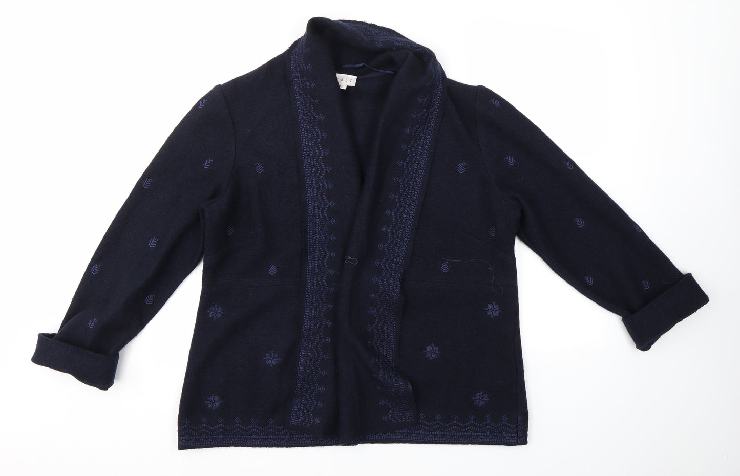 EAST Womens Blue   Cardigan Jumper Size L