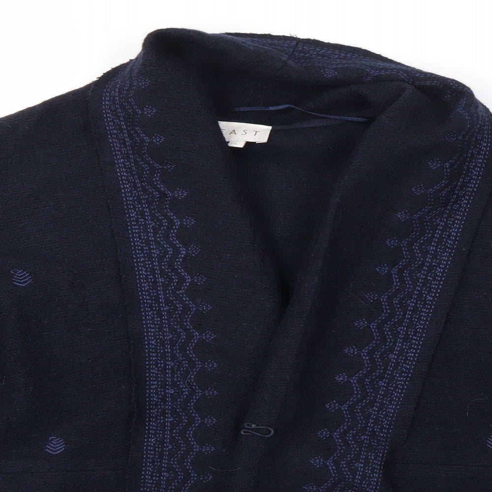 EAST Womens Blue   Cardigan Jumper Size L
