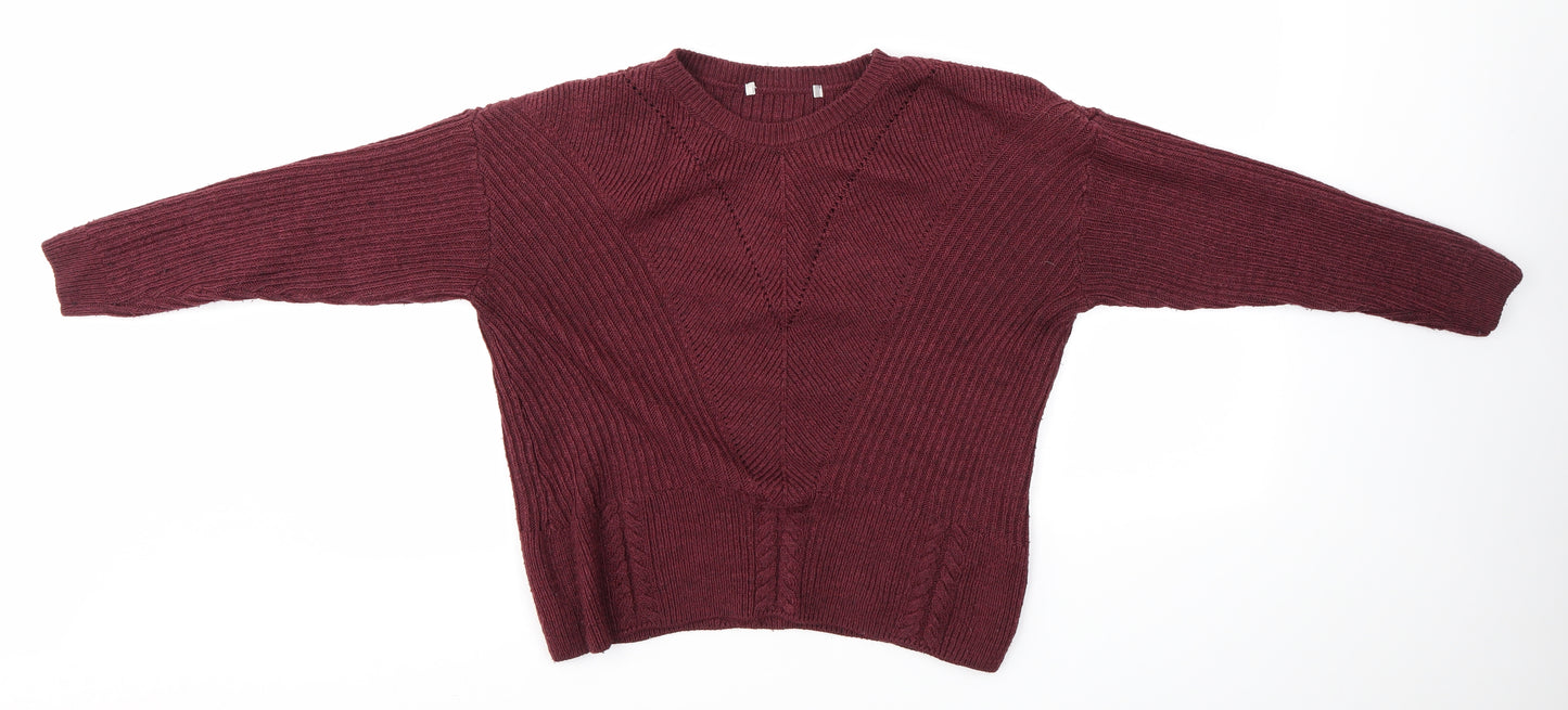 George Womens Purple   Pullover Jumper Size 12