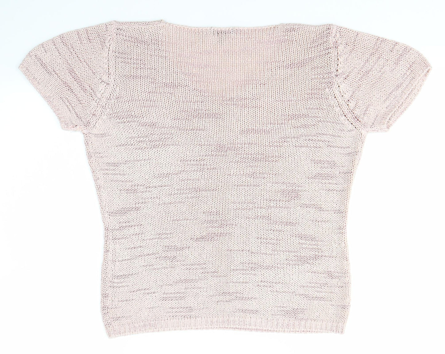 M&S Womens Pink   Pullover Jumper Size M
