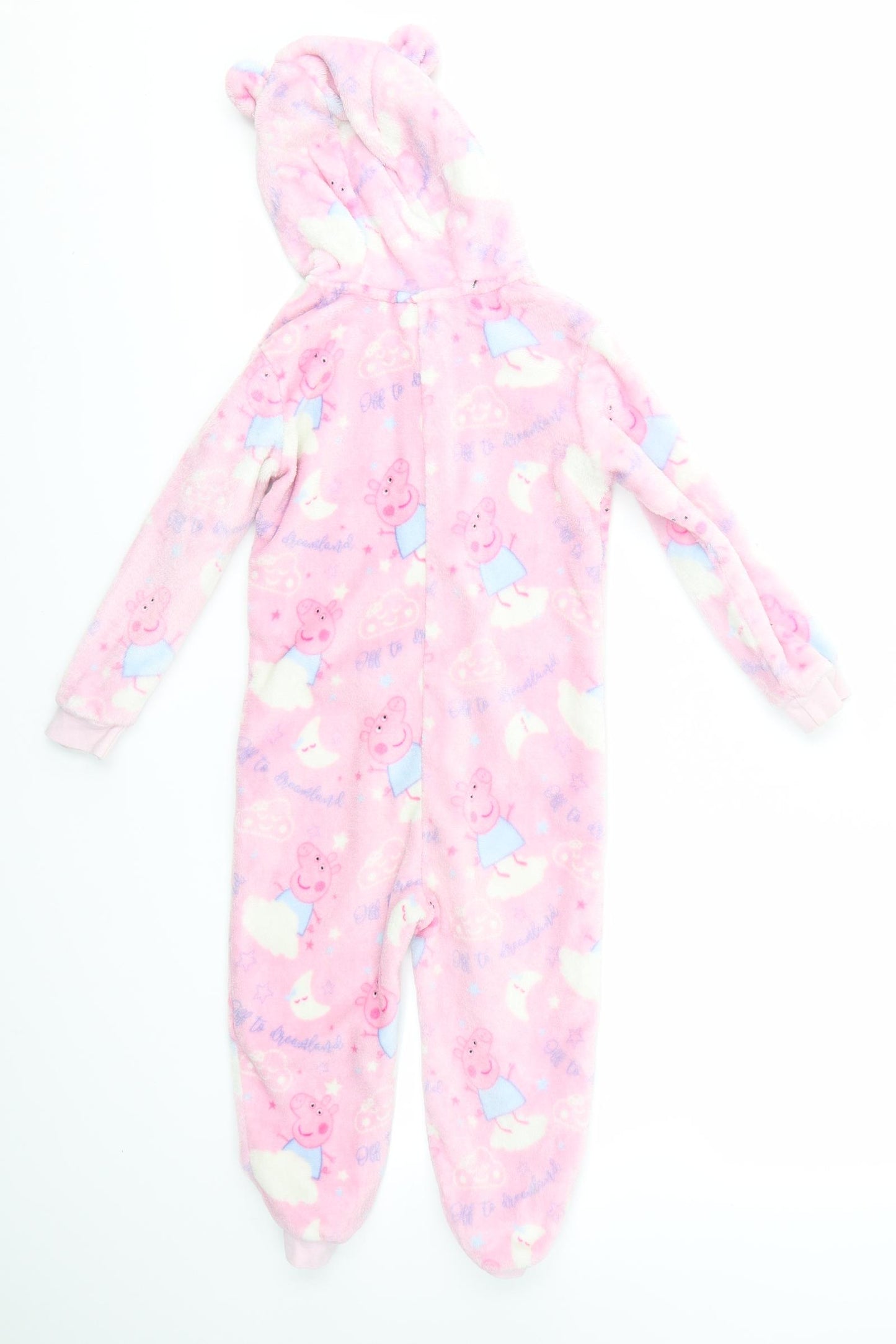 George Girls Pink Solid  Top One Piece Size 3-4 Years  - Peppa Pig