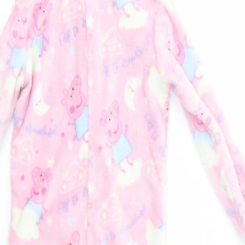 George Girls Pink Solid  Top One Piece Size 3-4 Years  - Peppa Pig