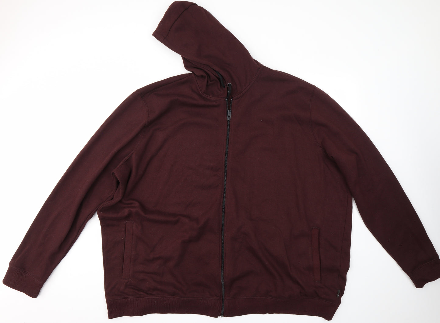 Burton Mens Purple   Full Zip Hoodie Size Big 5X