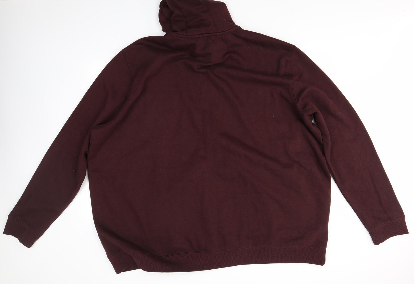 Burton Mens Purple   Full Zip Hoodie Size Big 5X