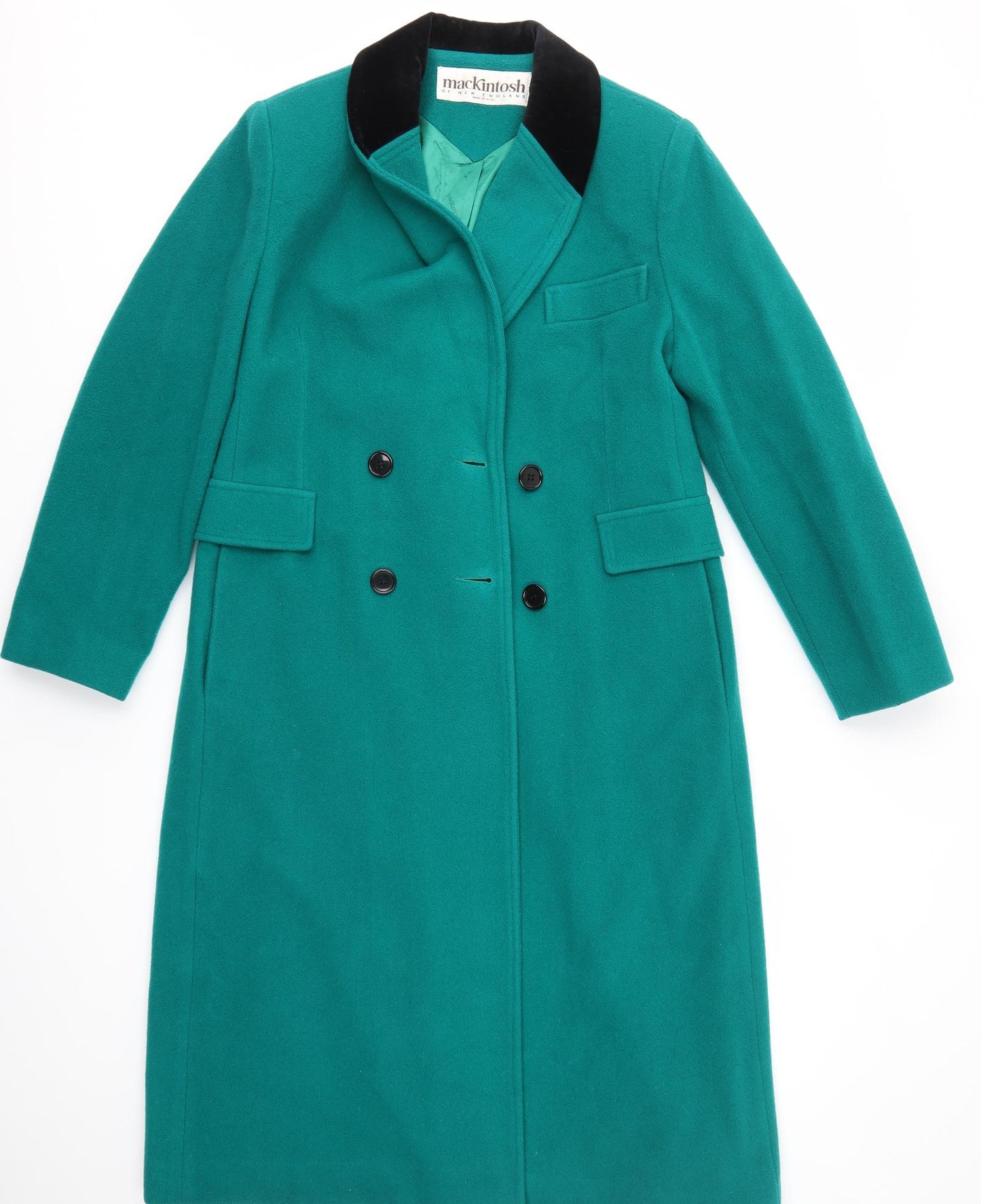 Mackintosh Womens Green   Overcoat Coat Size 8