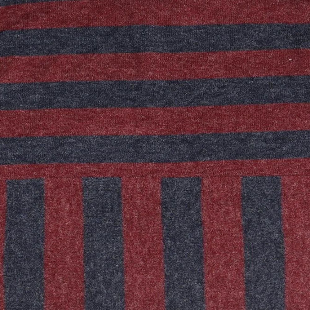 As Know As Mens Multicoloured Striped  Pullover Jumper Size M