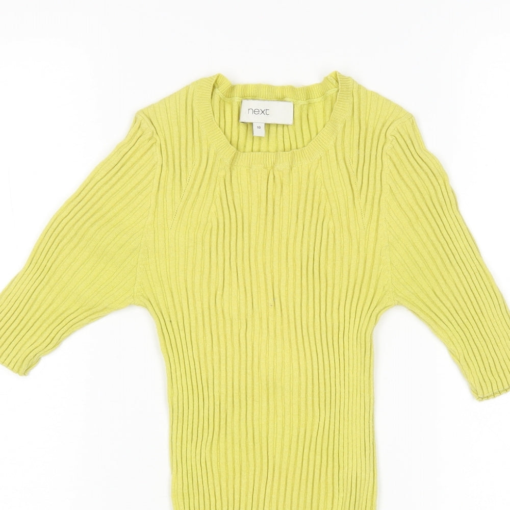 NEXT Womens Green   Pullover Jumper Size 10