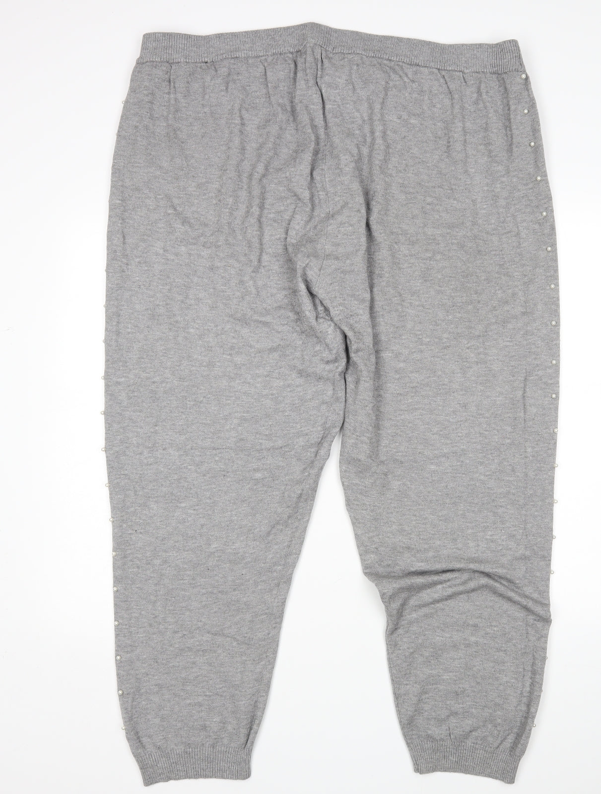 Studio Womens Grey   Sweatpants Trousers Size 24 L29 in