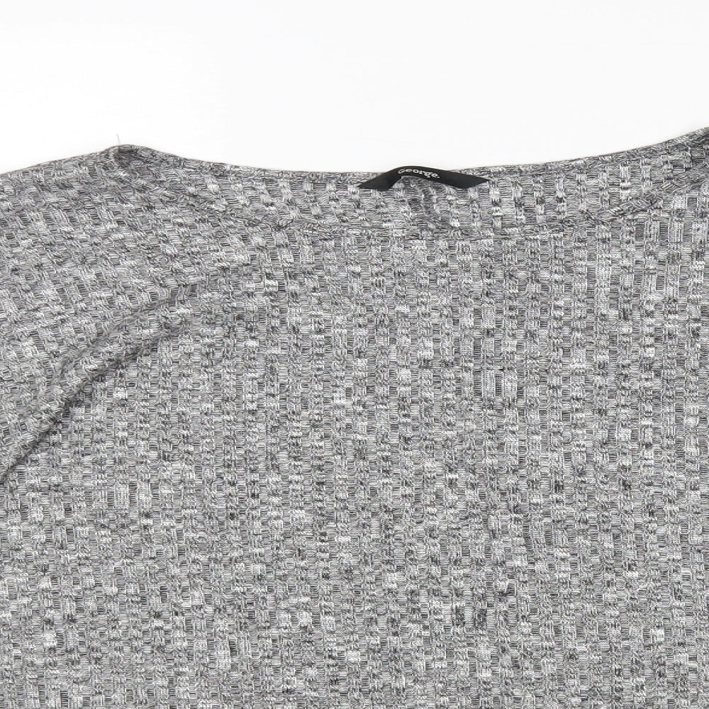 George Womens Grey   Pullover Jumper Size L