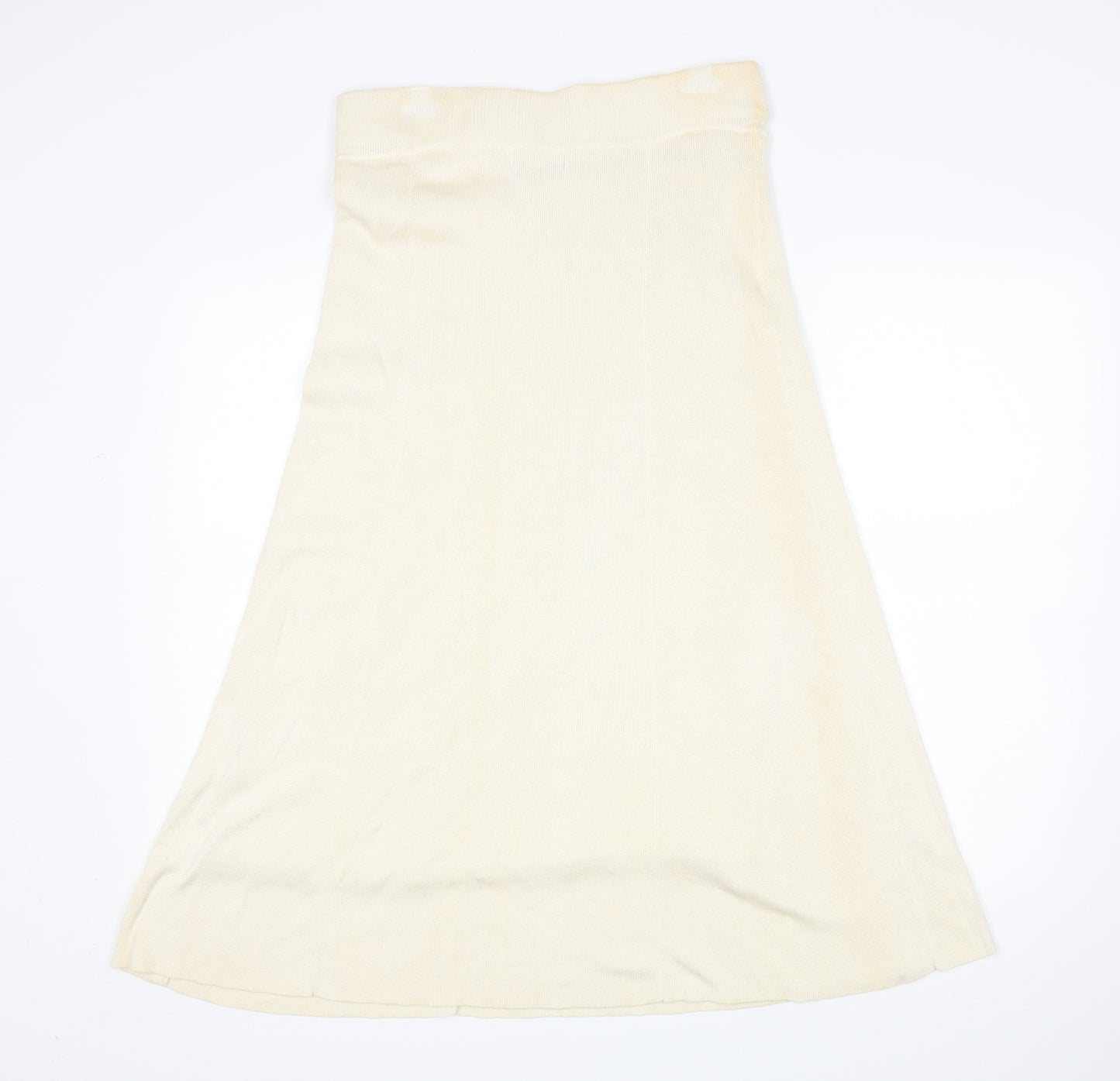 Riddella Womens Beige   A-Line Skirt Size 16