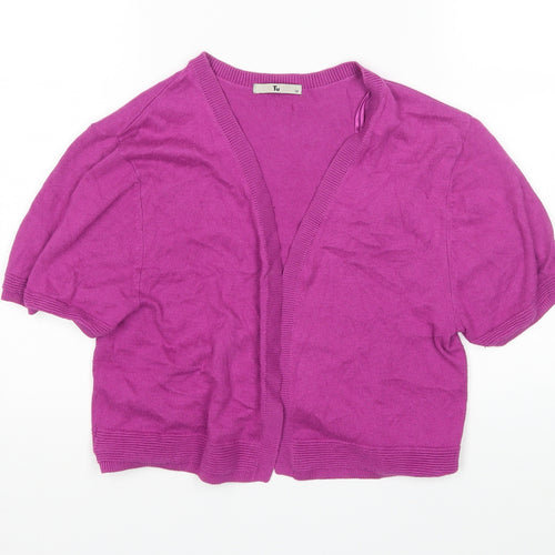 TU Womens Purple   Cardigan Jumper Size 12