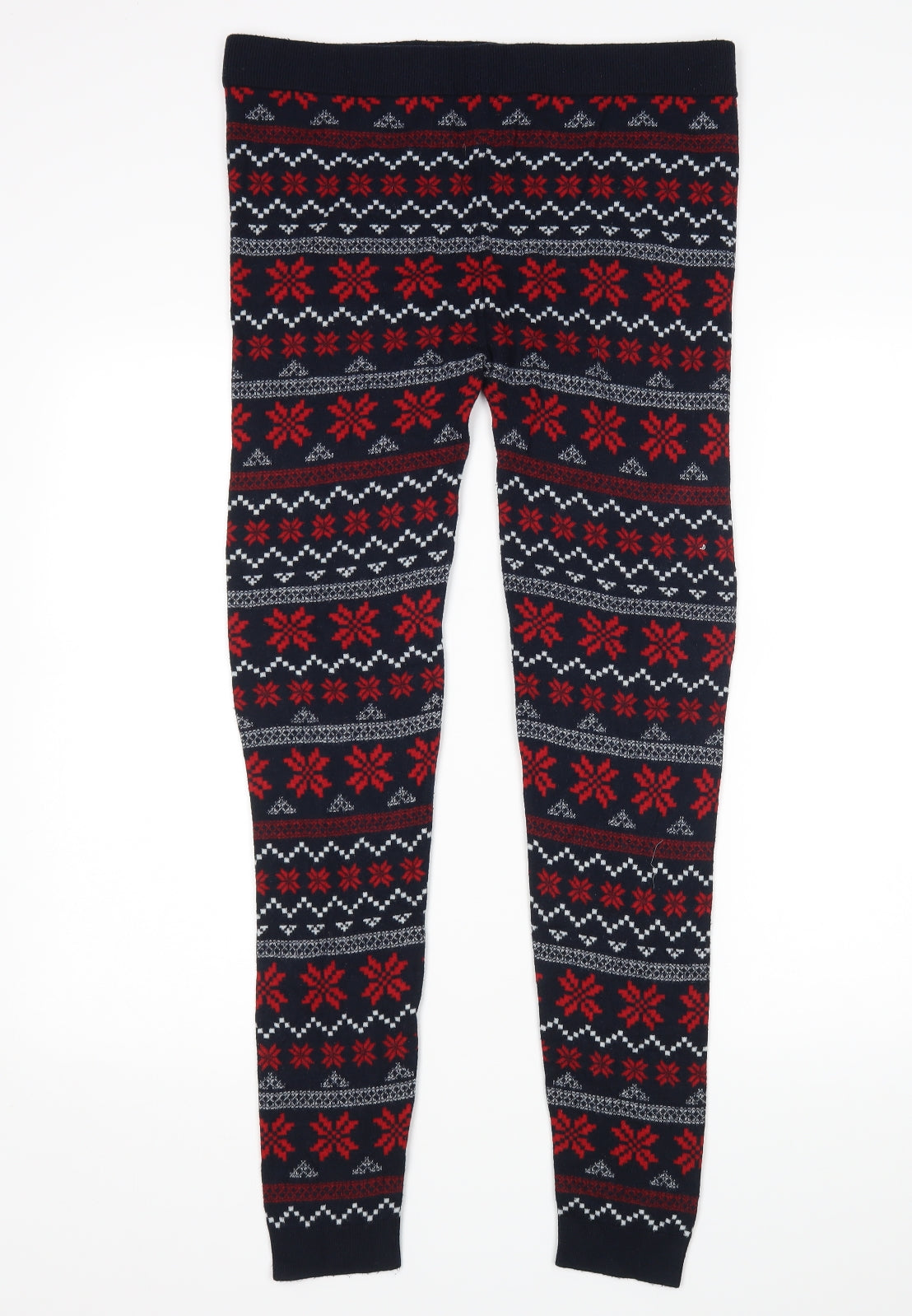 ESMARA Womens Multicoloured Argyle/Diamond   Pyjama Pants Size L  - Christmas