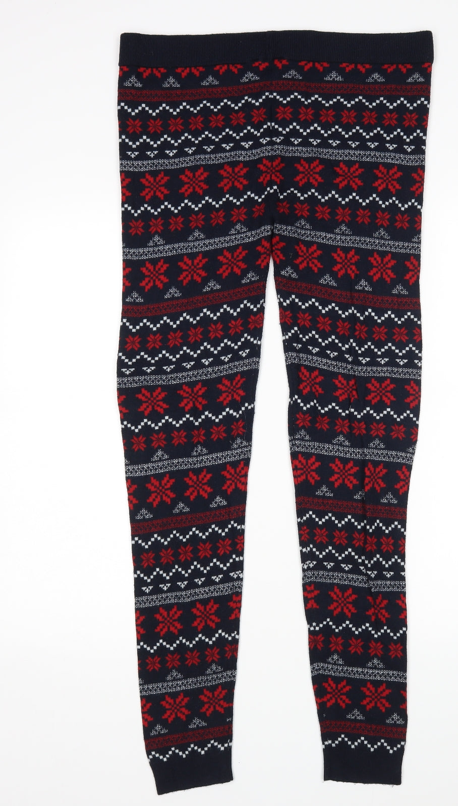 ESMARA Womens Multicoloured Argyle/Diamond   Pyjama Pants Size L  - Christmas