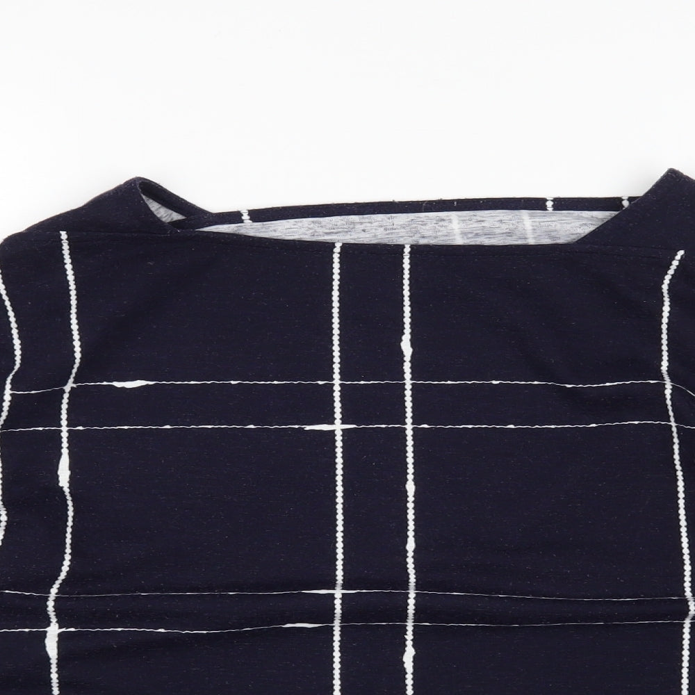 Preworn Womens Multicoloured Check  Pullover Jumper Size 18