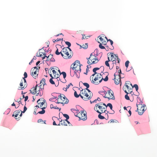 Matalan Girls Pink   Top Pyjama Top Size 6 Years  - Disney