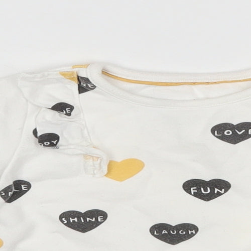 F&F Girls Multicoloured   Pullover Jumper Size 0-3 Months