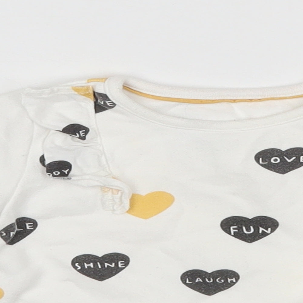 F&F Girls Multicoloured   Pullover Jumper Size 0-3 Months