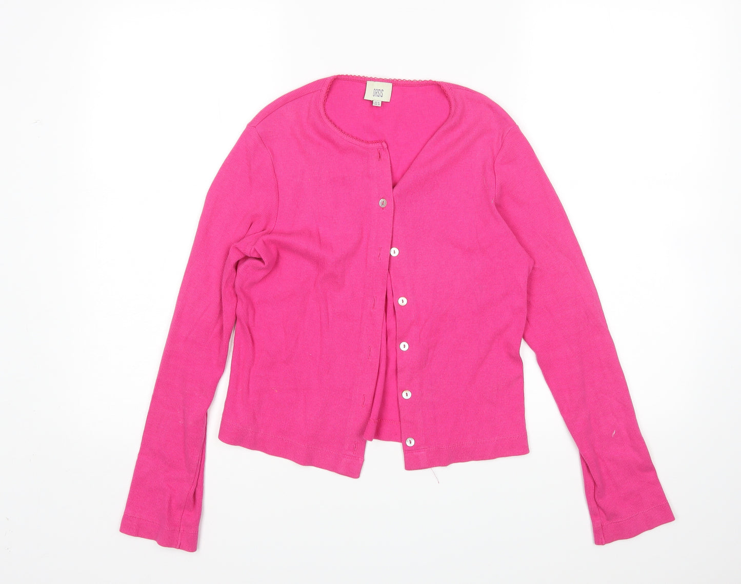 Oasis Womens Pink   Cardigan Jumper Size 10