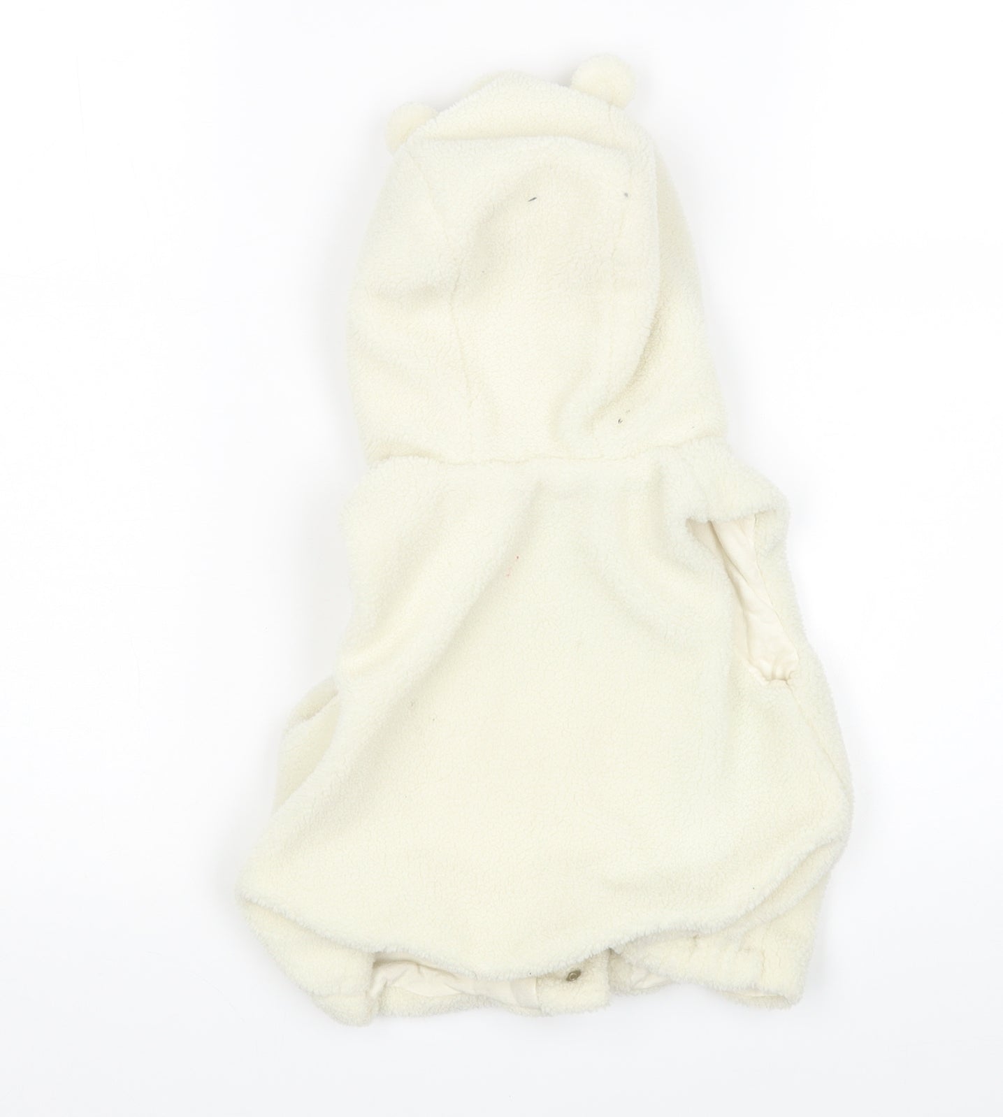 Nutmeg Girls Beige   Gilet Coatigan Size 12-18 Months