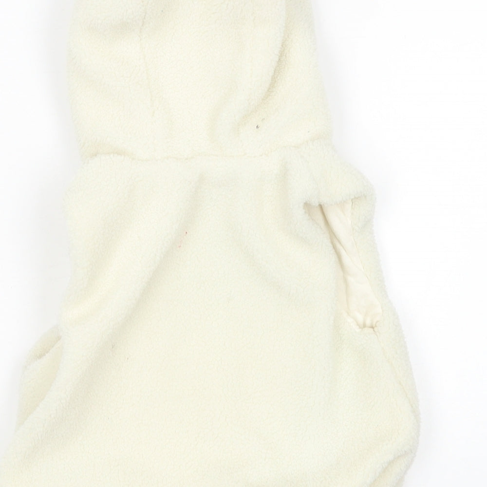 Nutmeg Girls Beige   Gilet Coatigan Size 12-18 Months